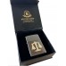 Legal Scales Gloss Black Personalised Lighter